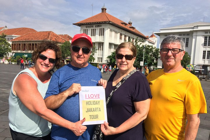 Satisfied Customers In Old City Square