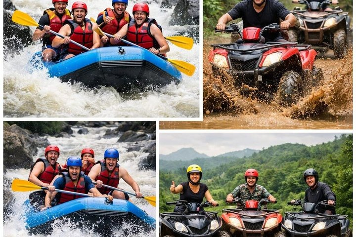 Ubud Adventure : ATV Quad Bike & River Rafting + Pickup - Photo 1 of 6