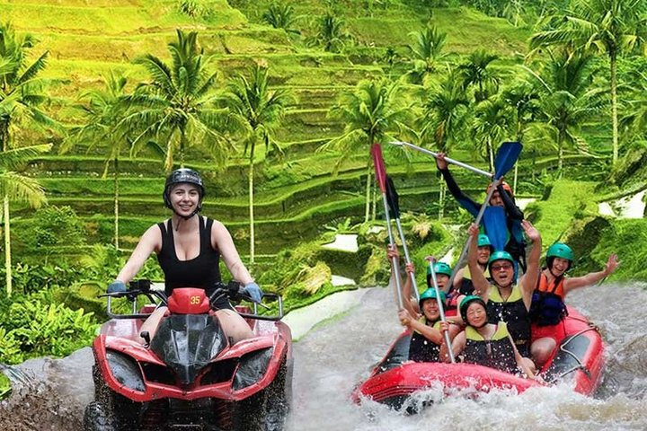 Ubud Adventure : ATV Quad Bike & River Rafting + Pickup - Photo 1 of 6