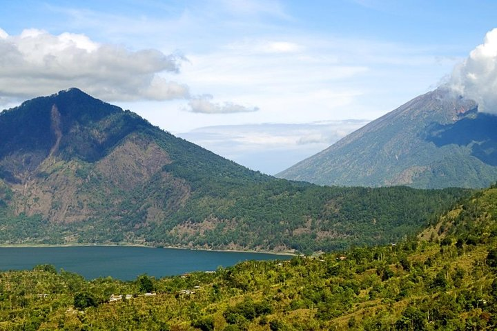 Kintamani views with Mount Batur and Lake