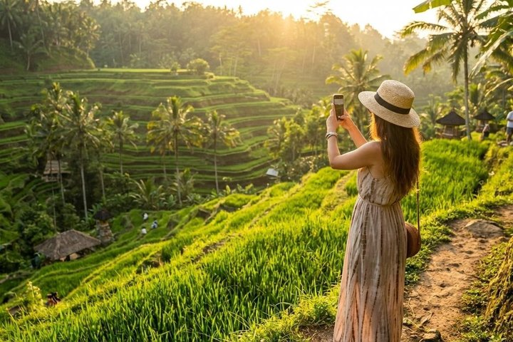 Half Day Ubud Green Escape: Rice Terrace & Monkey Forest Journey - Photo 1 of 12