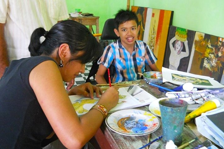 Bali Traditional Painting Class - Photo 1 of 8