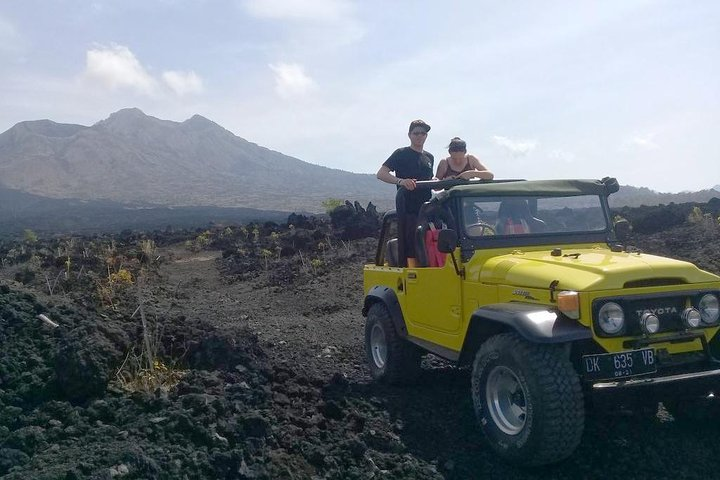 Batur Volcano 4WD Jeep Tour: Black Lava Adventure - Photo 1 of 9