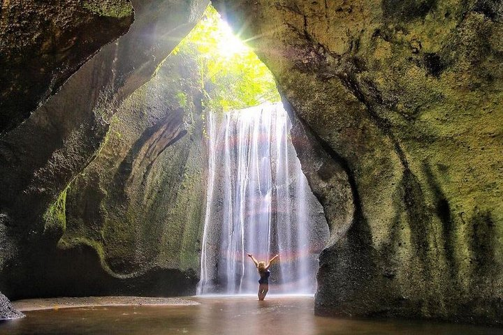 Experience the natural beauty of Ubud's waterfalls from the stunning Tukad Cepung to the serene Tibumana and finally the picturesque Tengenungan creating unforgettable memories along the way.