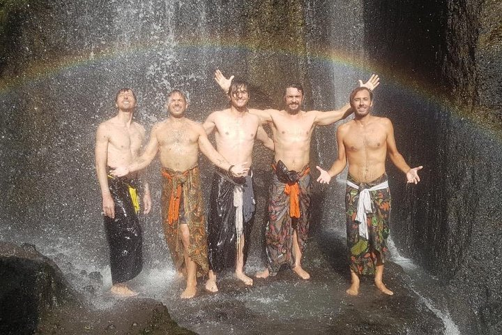 Find a rainbow to bath under