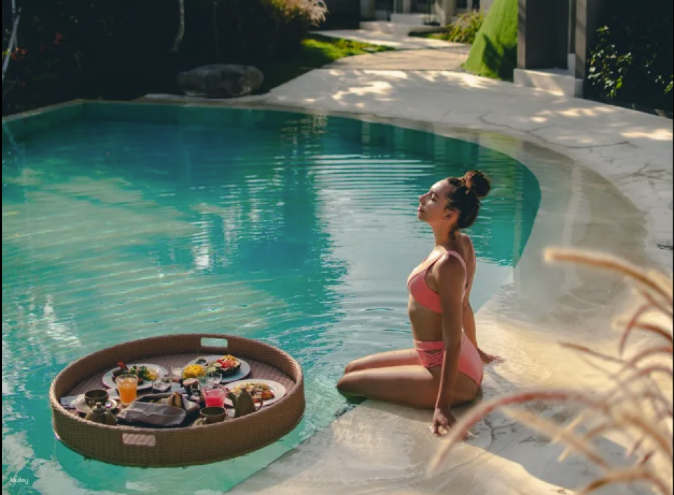 Floating Afternoon Tea Experience at Cross Bali Breakers Resort in Uluwatu | Indonesia - Photo 1 of 9