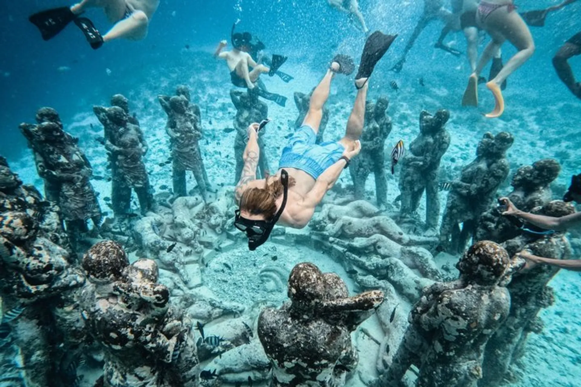 吉利特拉旺安岛的Group Snorkeling Tour Gili Islands Including GoPro