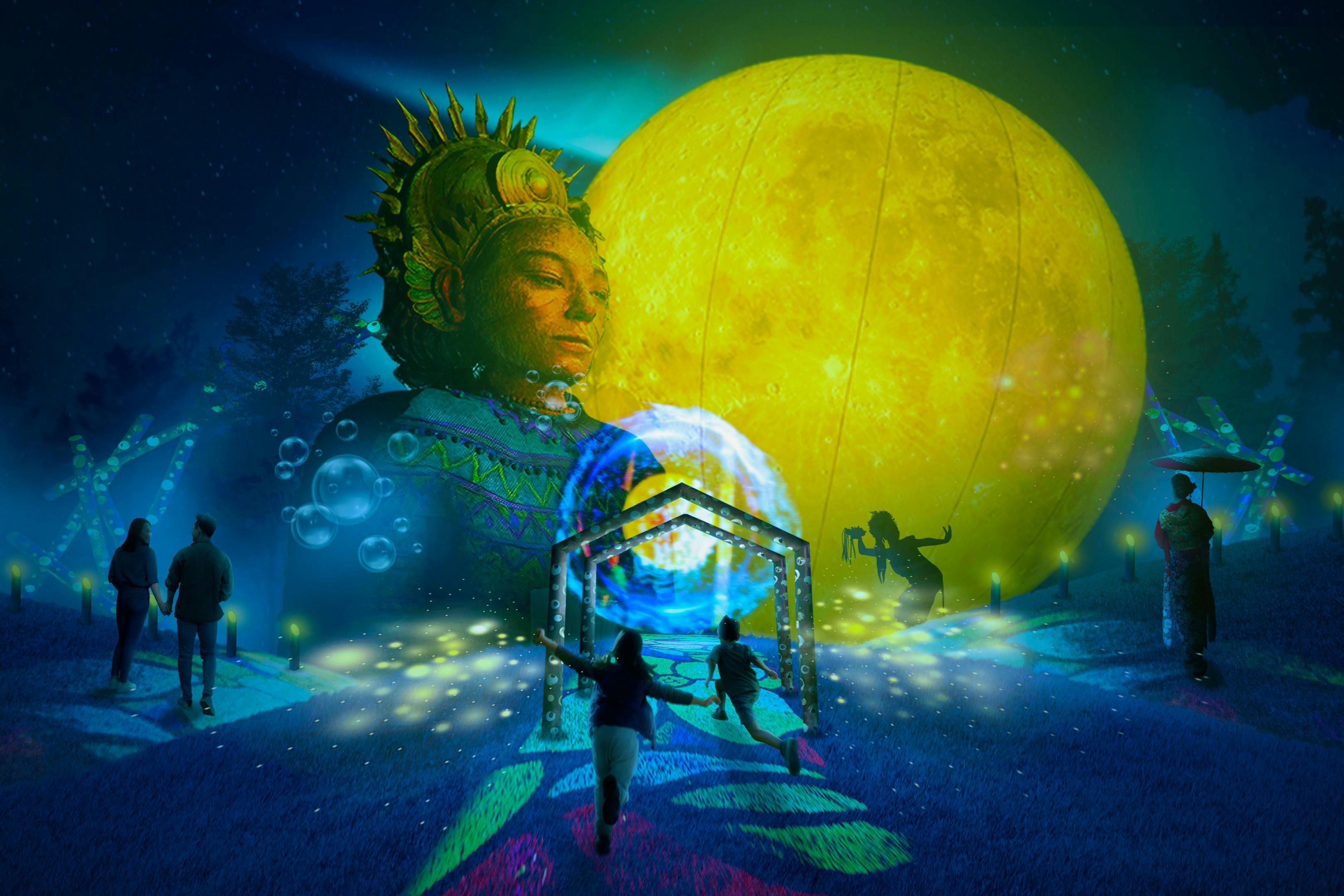 Hikaria Bali: Immersive Night Walk + Dress Rental + Photo Service - Photo 1 of 7