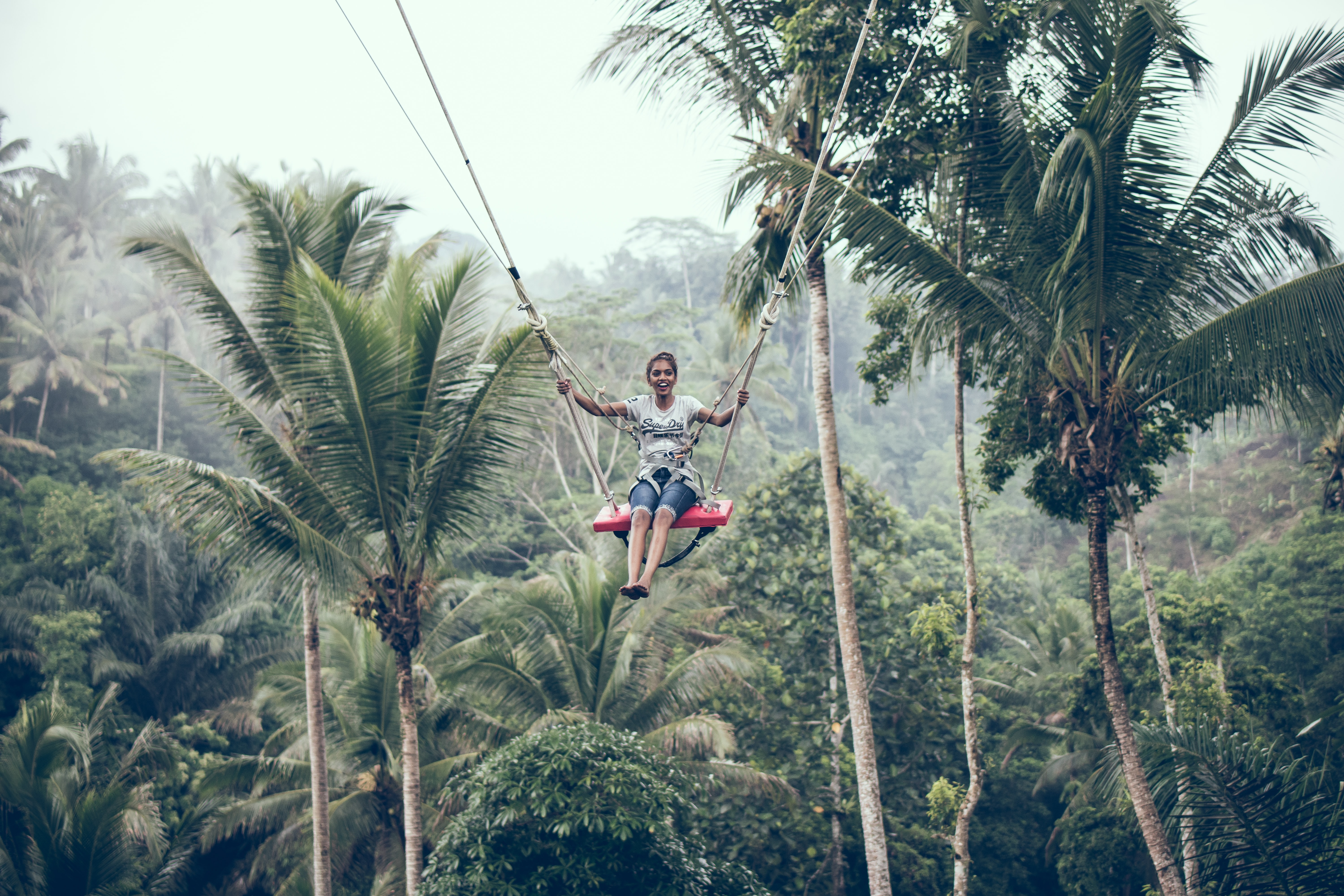 Swing high above the lush Ubud jungle embracing the beauty of Bali’s nature while crafting unforgettable memories and perfect photo opportunities complemented by a delightful cup of Luwak coffee.