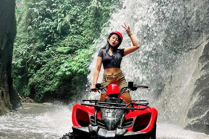 Kuber ATV Bali through River, Rice Field, Tunnel and Waterfall - Photo 1 of 20