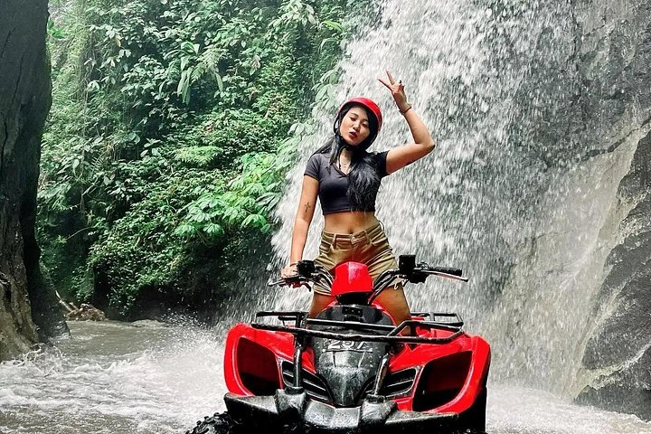 Kuber ATV Bali through River, Rice Field, Tunnel and Waterfall - Photo 1 of 20