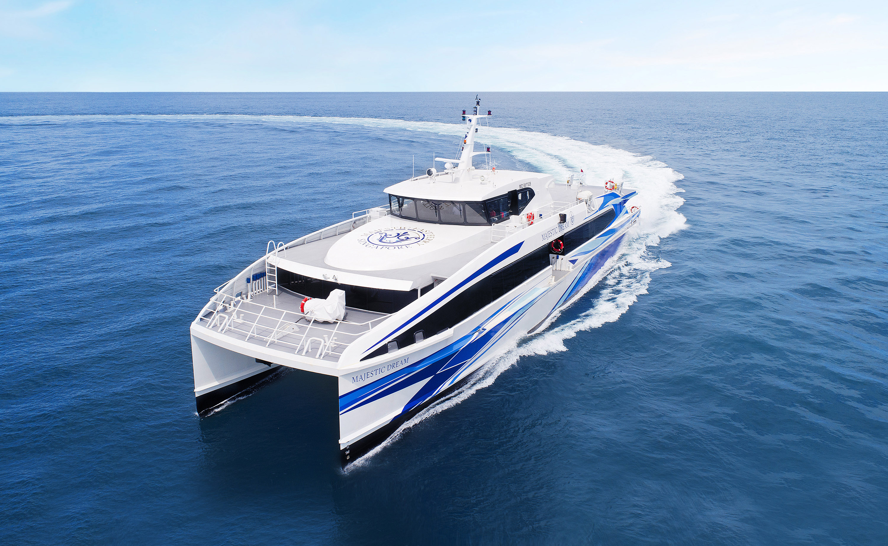 Experience seamless travel between Singapore and Indonesia aboard the Majestic Fast Ferry where luxury meets speed on modern vessels providing unforgettable journeys across beautiful waters.