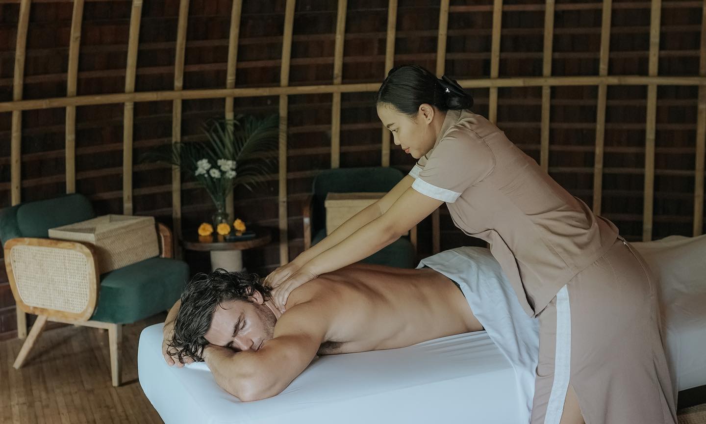 Relaxation flows seamlessly as expert therapists use ancient techniques to rejuvenate your spirit surrounded by the stunning Ubud jungle offering a perfect retreat from everyday life.
