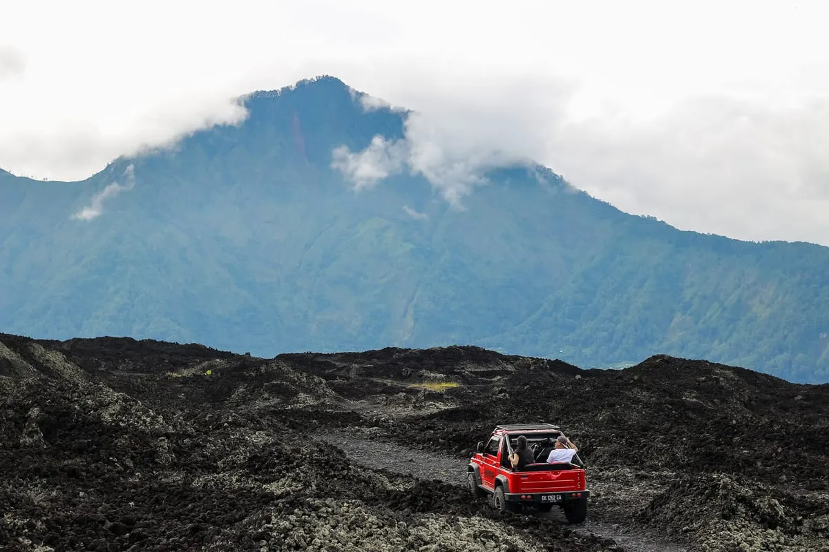 Mount Batur Volcano 4WD Jeep Tour & Hot Springs in Bali | Pelago