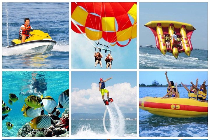 Nusa Dua Beach Activity "Ocean walker,Parasailing Adventure & Banana Boat" - Photo 1 of 4