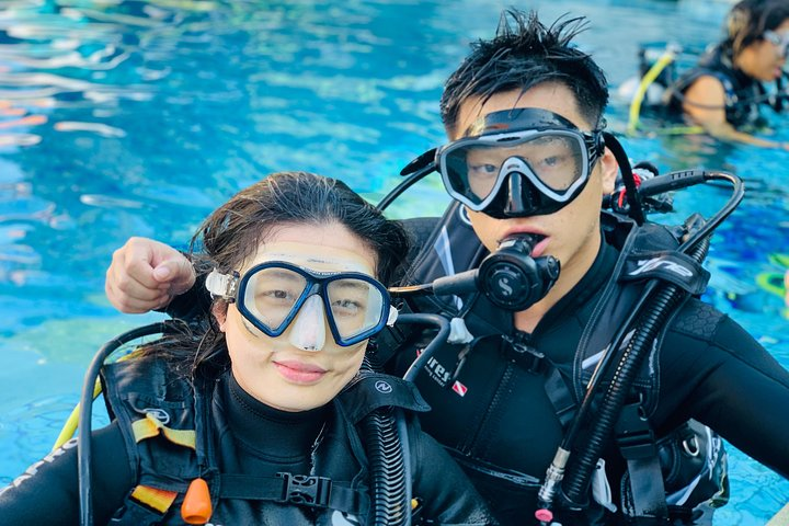 PADI Open Water Course in action