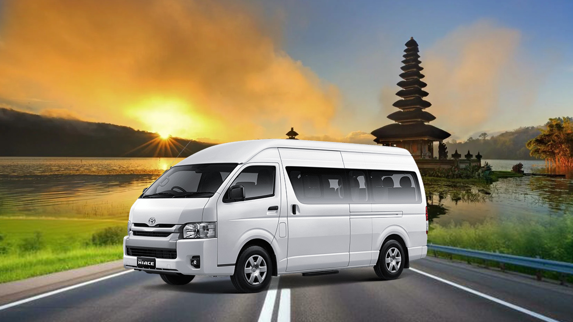 Private Car Charter with Comfortable 14-Seater Toyota HiAce for Your Bali Group Trip - Photo 1 of 6