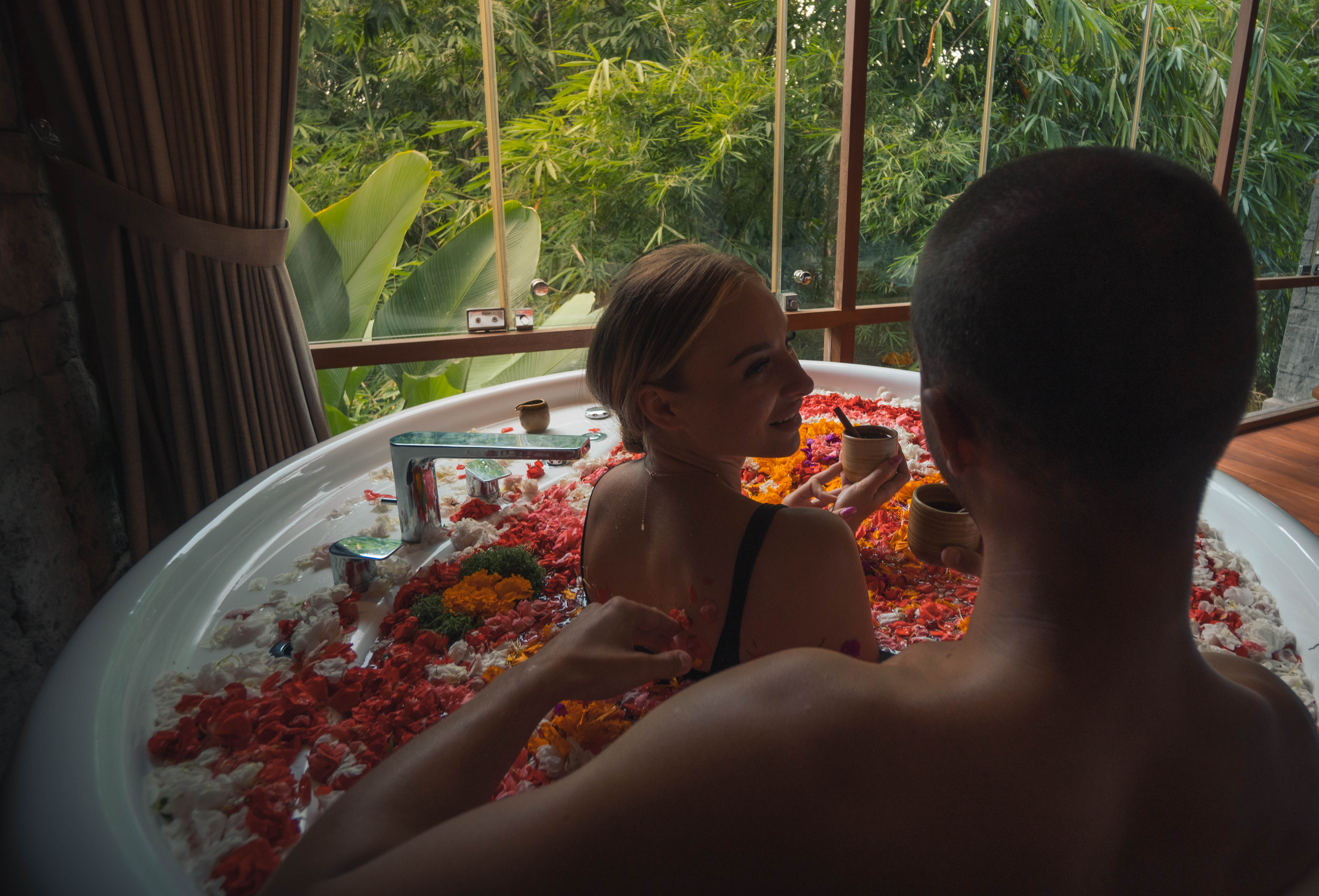 Immerse in the soothing essence of nature at Svaha Spa surrounded by lush greenery and the serene sound of the river perfect for relaxation and rejuvenation.