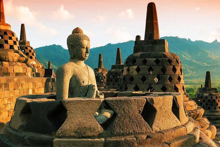 Discover the serene beauty of Borobudur Temple where ancient artistry meets breathtaking landscapes inviting travelers to immerse themselves in history and culture unlike any other.