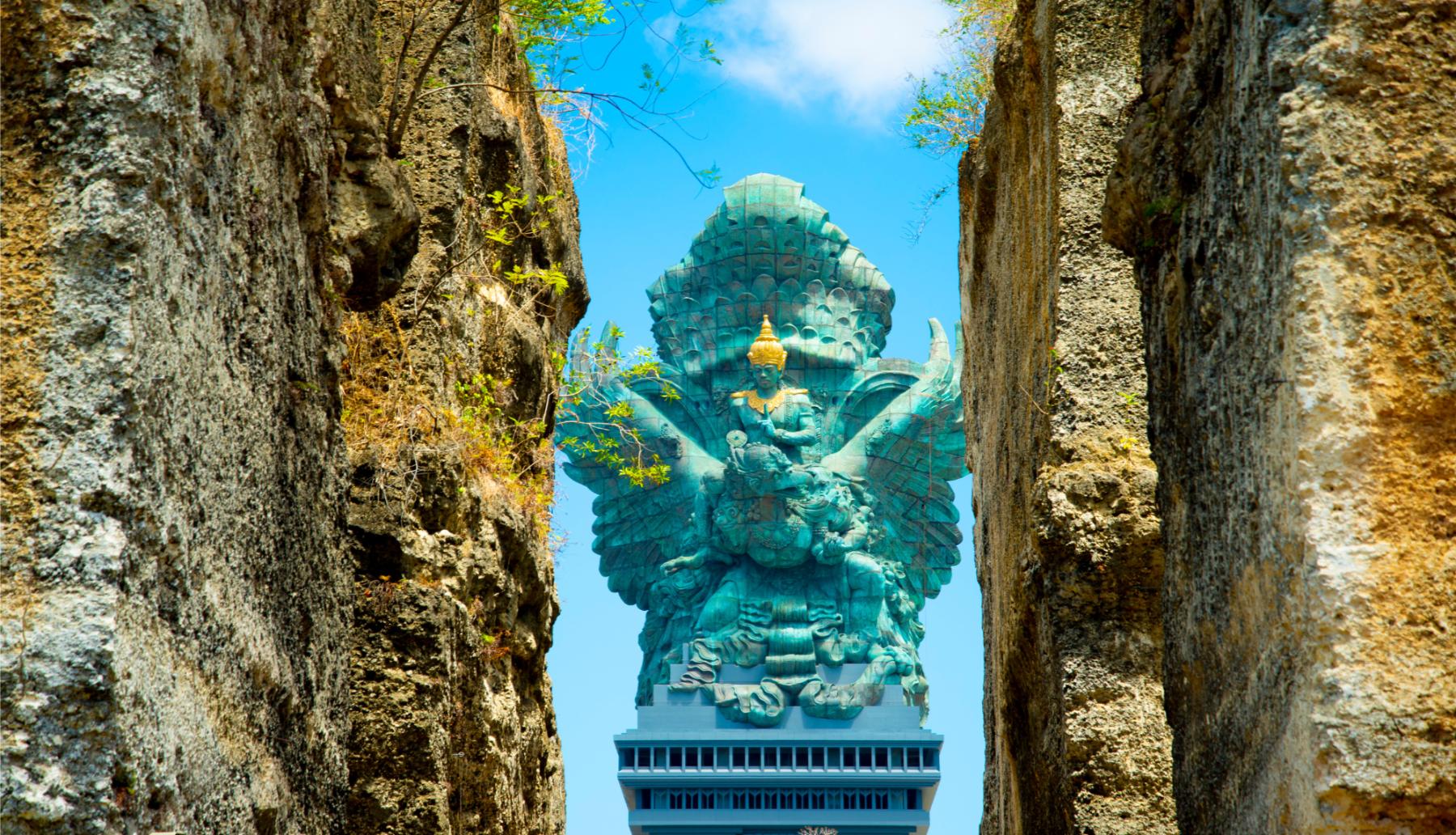 Discover the stunning Garuda Wisnu Kencana a monumental blend of art and spirituality framed by towering cliffs inviting travelers to delve into the rich cultural heritage of South Bali.