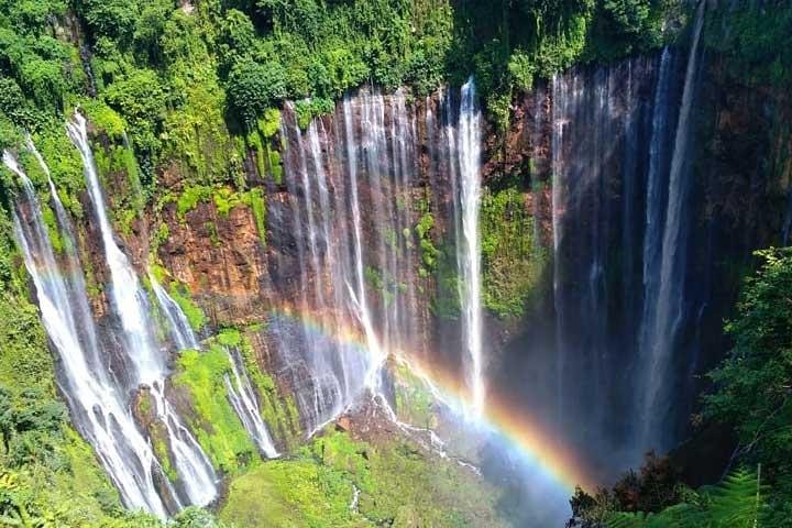 Tumpak Sewu - tumpak is Javanese for waterfall, and sewu is Javanese for thousand