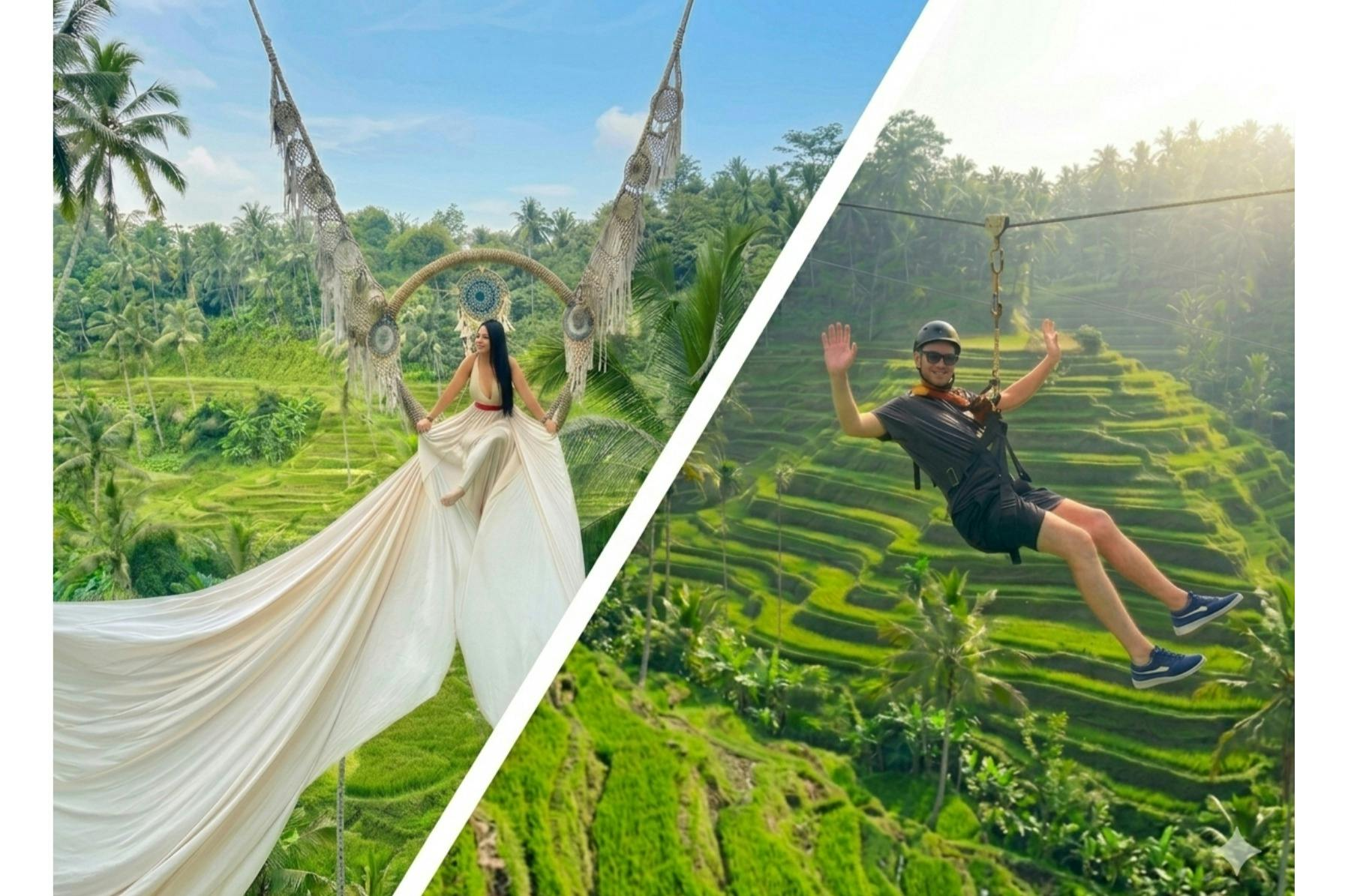 Bali: Zipline, Swing & SkyBike + Private Tour - Photo 1 of 8
