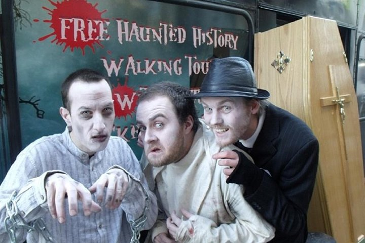 Step into a world where history whispers secrets and legends come alive. Encounter eerie figures and learn about Dublin's dark past on this unforgettable ghostly adventure.