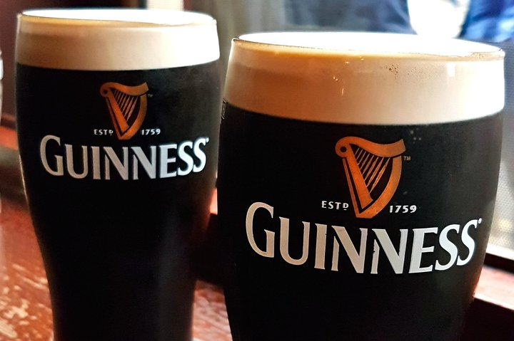 Guinnesses waiting for you - Enjoy a perfect pint of Guinness in Dublin