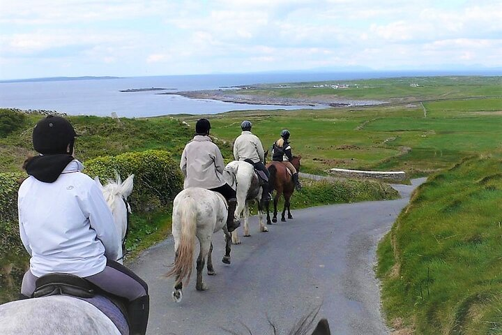 Horse riding - Dirt Trek Trail. Lisdoonvarna, Clare. Guided. 1 hour. - Photo 1 of 6