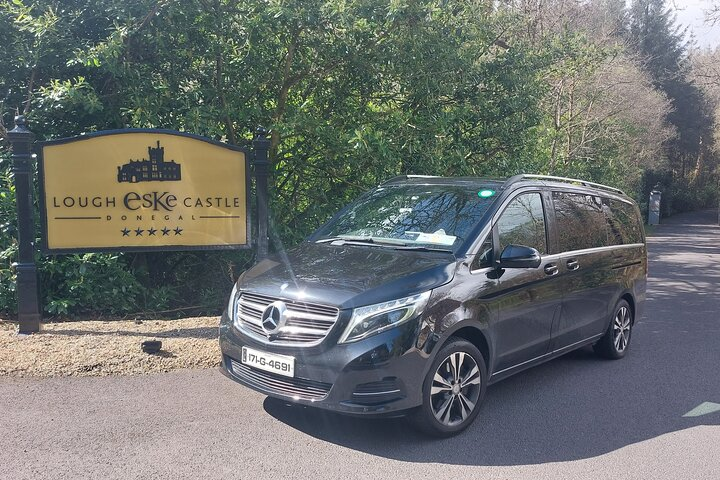 Lough Eske Castle Hotel chauffeur car service.