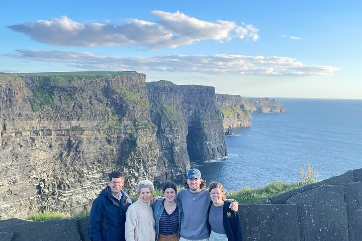Cliffs of Moher on a beautiful Irish day