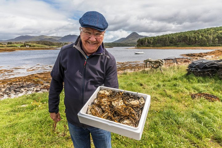 Oyster tour and tasting at Ballinakill Bay