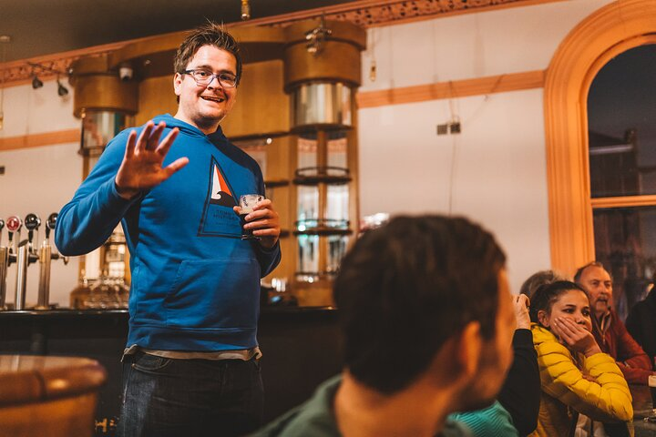 Enjoy local stories and laughter as you explore Dublin’s pub scene savoring craft drinks and traditional music all while mingling with fellow travelers and friendly locals.