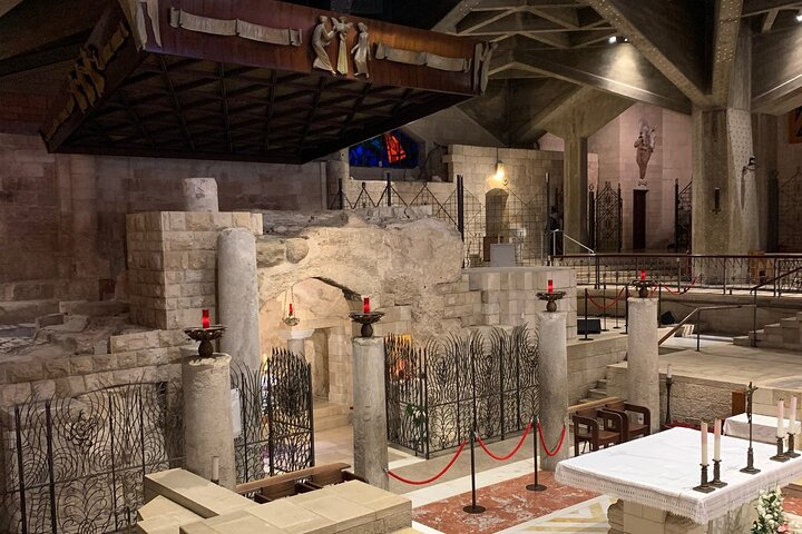 Here the Angel came to announce to Maria. Here the Word becomes a Flesh