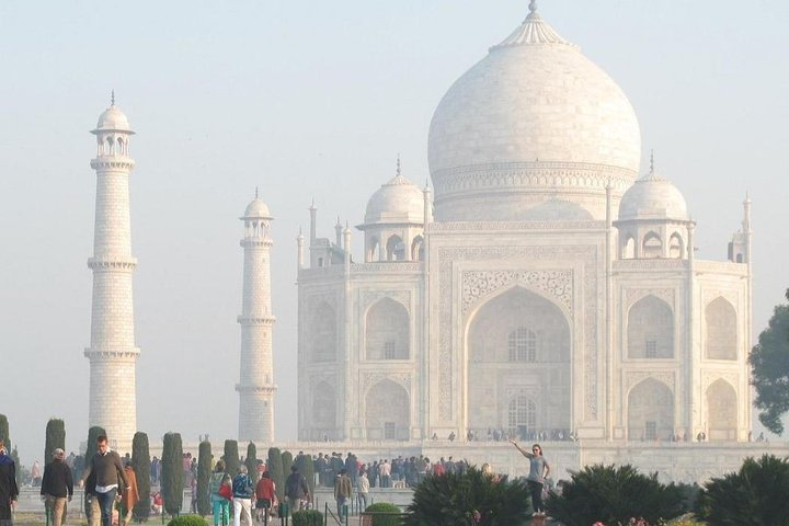 11-Hour Agra Day Tour: Sunrise and Sunset of Taj Mahal - Photo 1 of 10