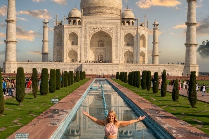 2-Day Trip to Taj Mahal, Agra fort & Fatehpur Sikri from Chennai - Photo 1 of 14