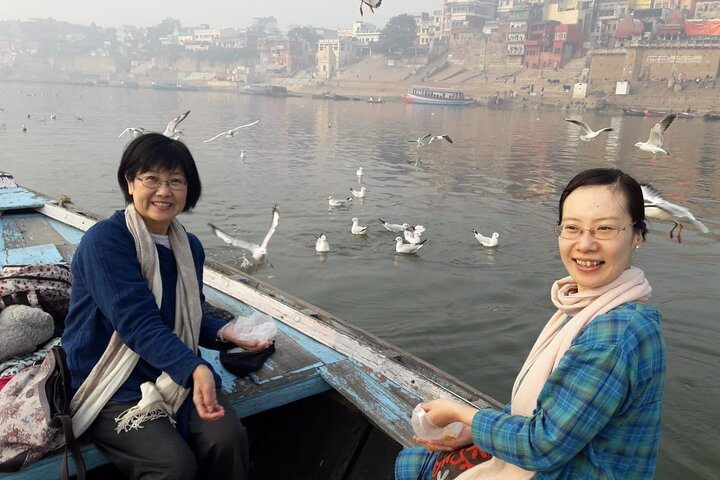 When in Varanasi , You deserve to be as happy as them !