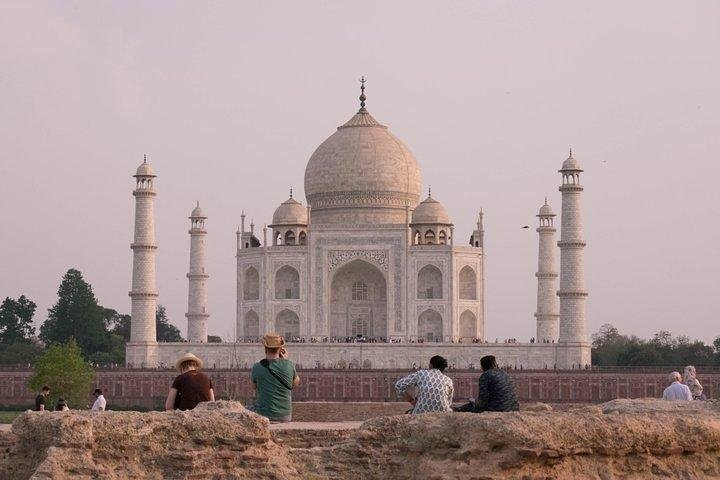 Tajmahal from the Mehtab bagh