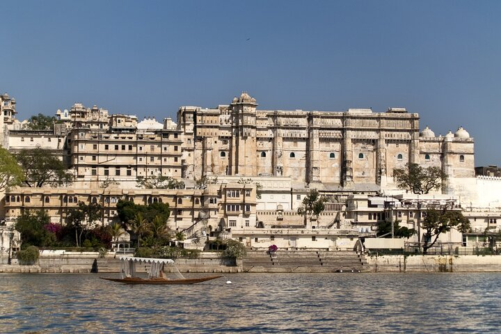 Lake Side Part of City Palace in Udaipur.