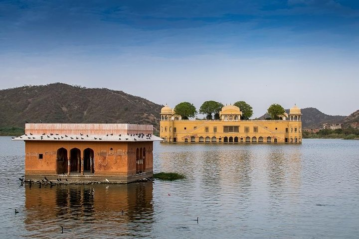 Jal Mahal Man Sagar Lake - Jaipur, Rajasthan, India