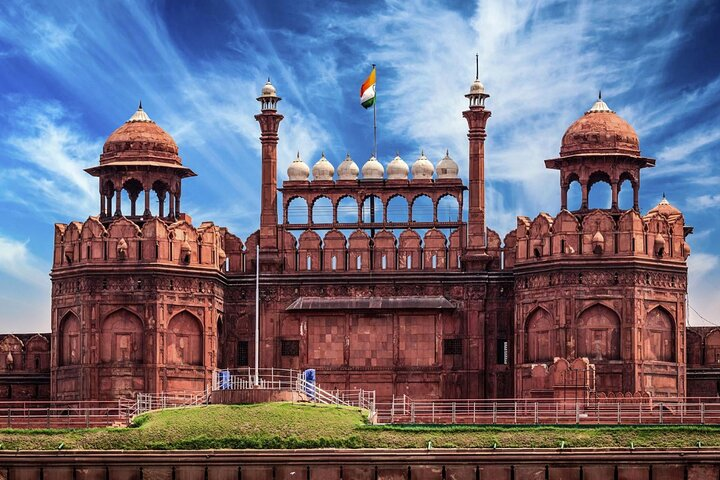 Red Fort in Delhi.