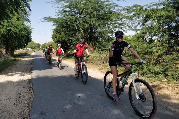 Guests riding through Rajasthan