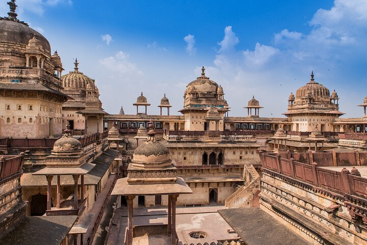 Orchha Fort.