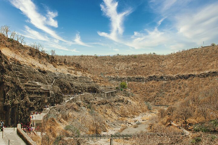 Ajanta Caves Private Day Tour with Guide, Entrance Fees & AC Car - Photo 1 of 6