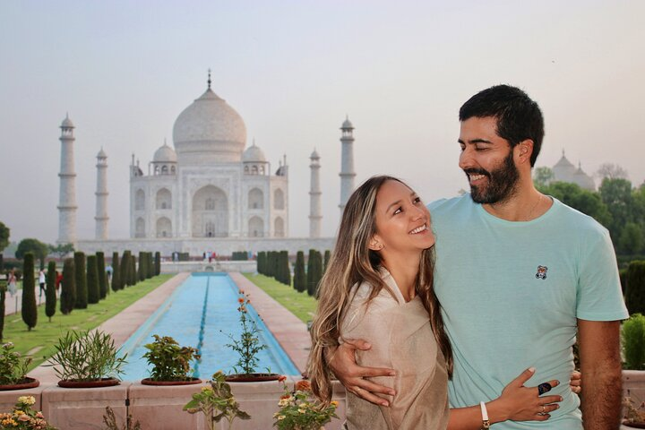 Taj Mahal Tour with High-Speed Train Experience - All Inclusive - Photo 1 of 10