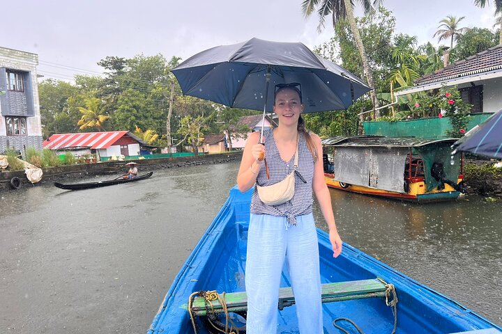 Like this during the monsoon. Kuttamangalam canal.