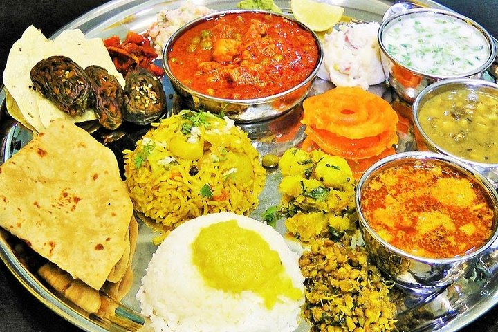 Authentic Maharashtrian Thali 