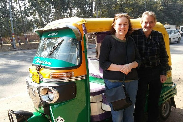 Tuk Tuk Ride Taj Mahal