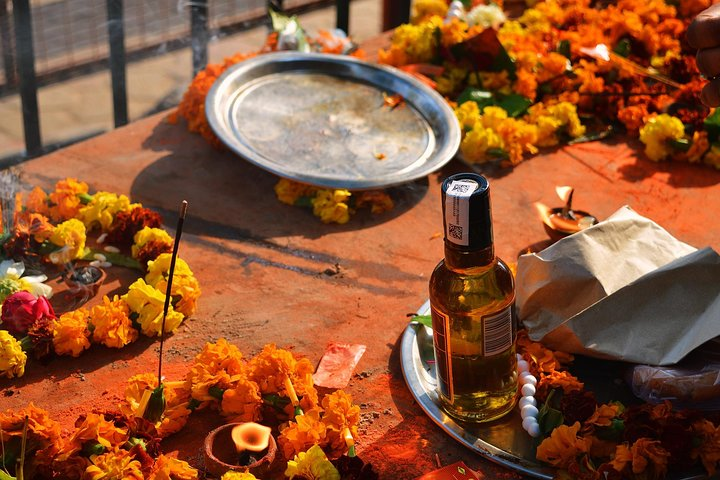 Holy Booze at the temple