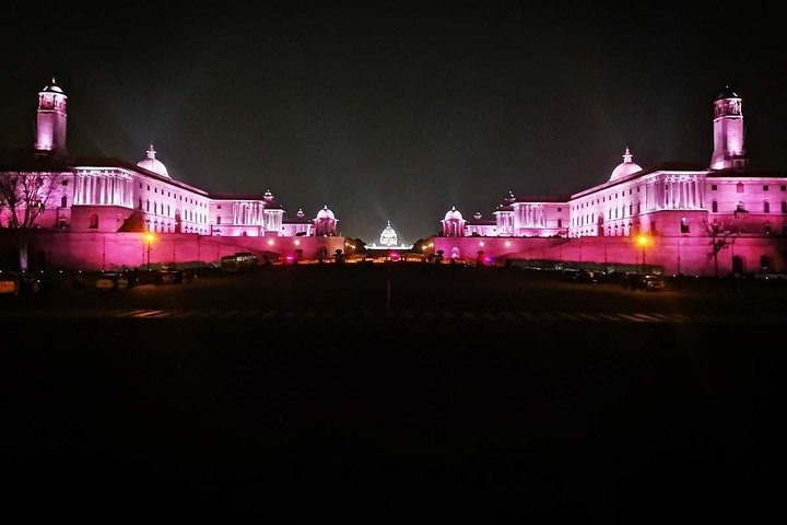 Delhi Nightlife On Bullet Motorbike Tour with Pick Up - Photo 1 of 4